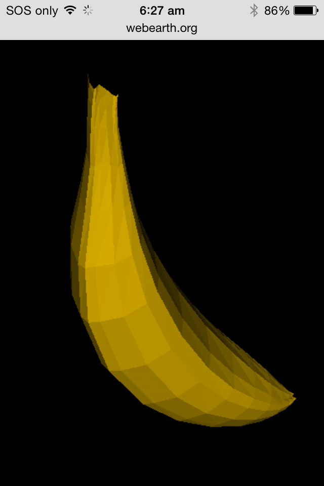 Original VRML banana model 1994