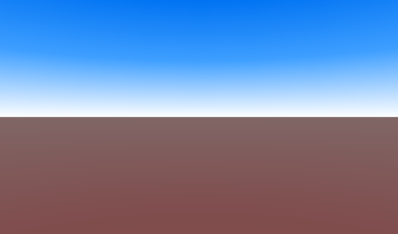 [1] BackgroundCollection.x3d Blue Sky White Horizon Brown Land